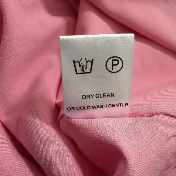 NEW Abbey Glass x Tuckernuck Elise Dress Pink and Blue Tea Rose Organza XL$365 - Picture 9 of 13